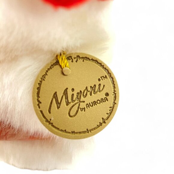 Aurora Miyoni White Chicken Hen Plush, Soft, 9 inches, Stuffed Animal, Realistic - Picture 3 of 9